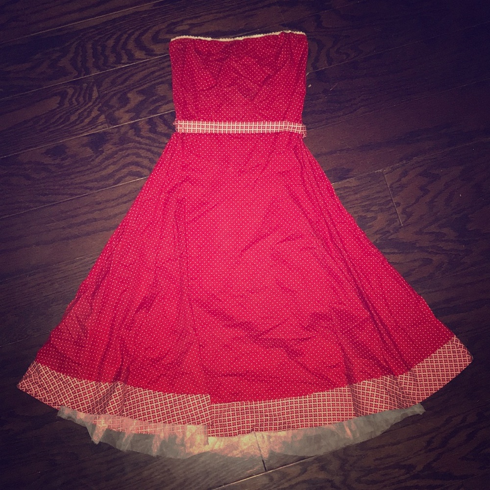 Red Polka Dot Dress